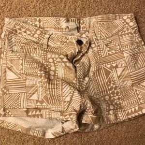 H&M aztec design shorts